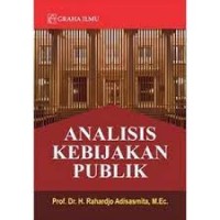 Analisis Kebijakan Publik