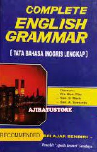 Complete English Grammar (Tata Bahasa Inggris Lengkap)