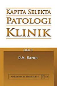 Kapita Selekta Patologi Klinik; Ed. 4