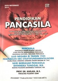 Pendidikan Pancasila. Edisi Reformasi 2014