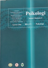 Psikologi : Modul Mahasiswi Psikologi BD 213