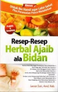 Resep - Resep Herbal Aajaib ala Bidan