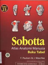Sobotta : Atlas Anatomi Manusia Buku Tabel Edisi 23